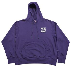 Merrell Hike On Hoodie Size M Medium Chest Graphic Pullover Sweatshirt Purple